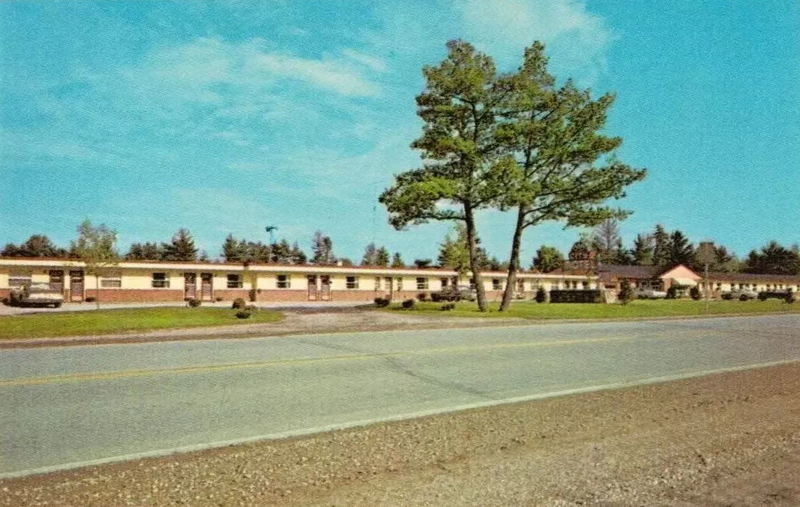 City Motel - Vintage Postcard